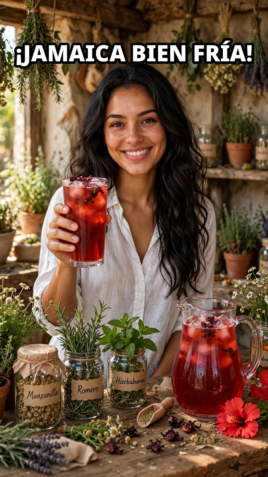 Agua de Flor de Jamaica Bien Fría: Refrescante, Antioxidante y Fácil 🌺